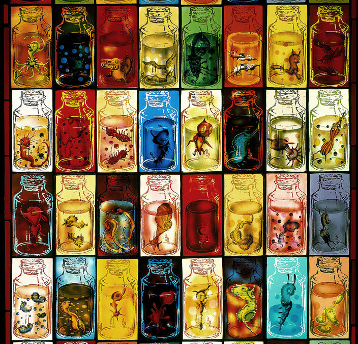 Specimens, 25″ × 37″, 2004