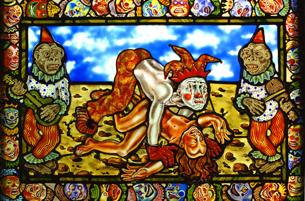 Rape Serenade, 30″ × 20″, 1990