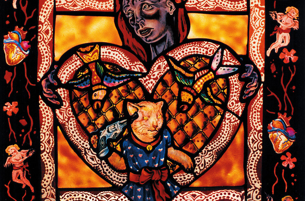 St. Violentine, 17″ × 17″, 1991