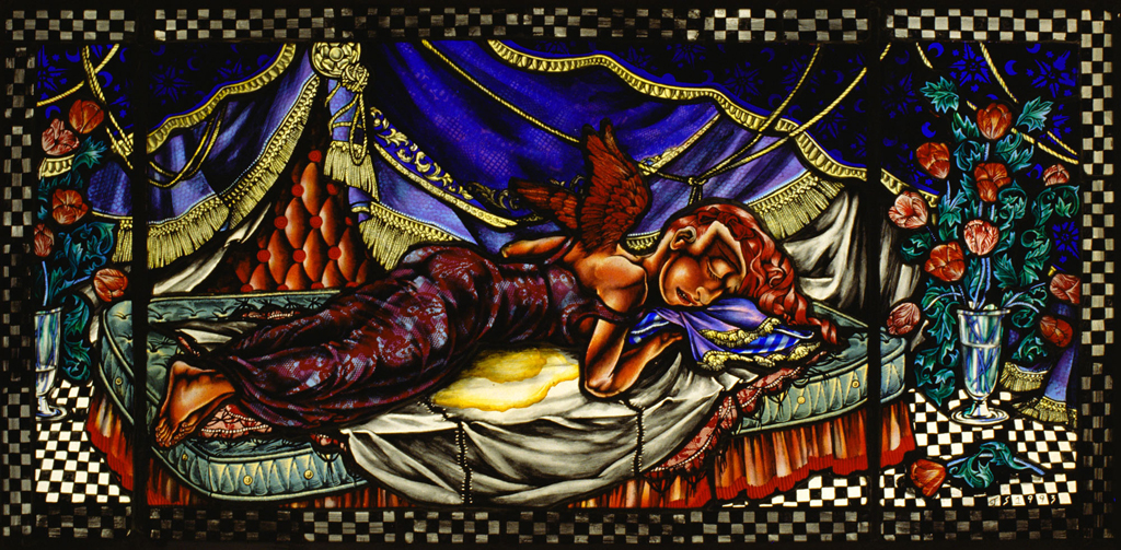 Dreaming Angel, 33″ × 16″, 1993