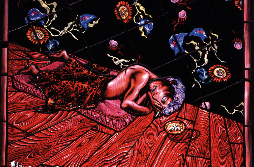 Bad Night With Insomnia, 25″ × 22″, 1994