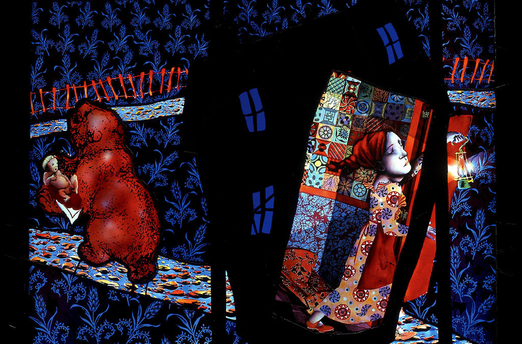 Little Red Motherhood, 34″ × 26″, 1997