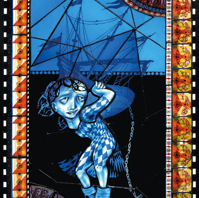 A Ship on her Shoulders, 25″ × 38″, 2002